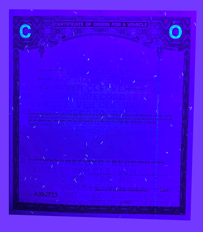 MCO Blacklight UV inks and threads